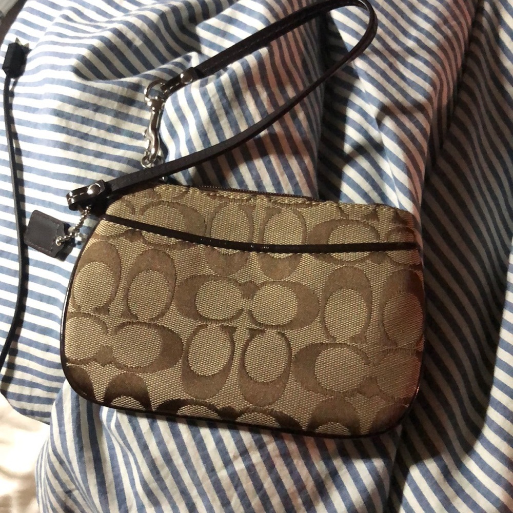Coach wristlet